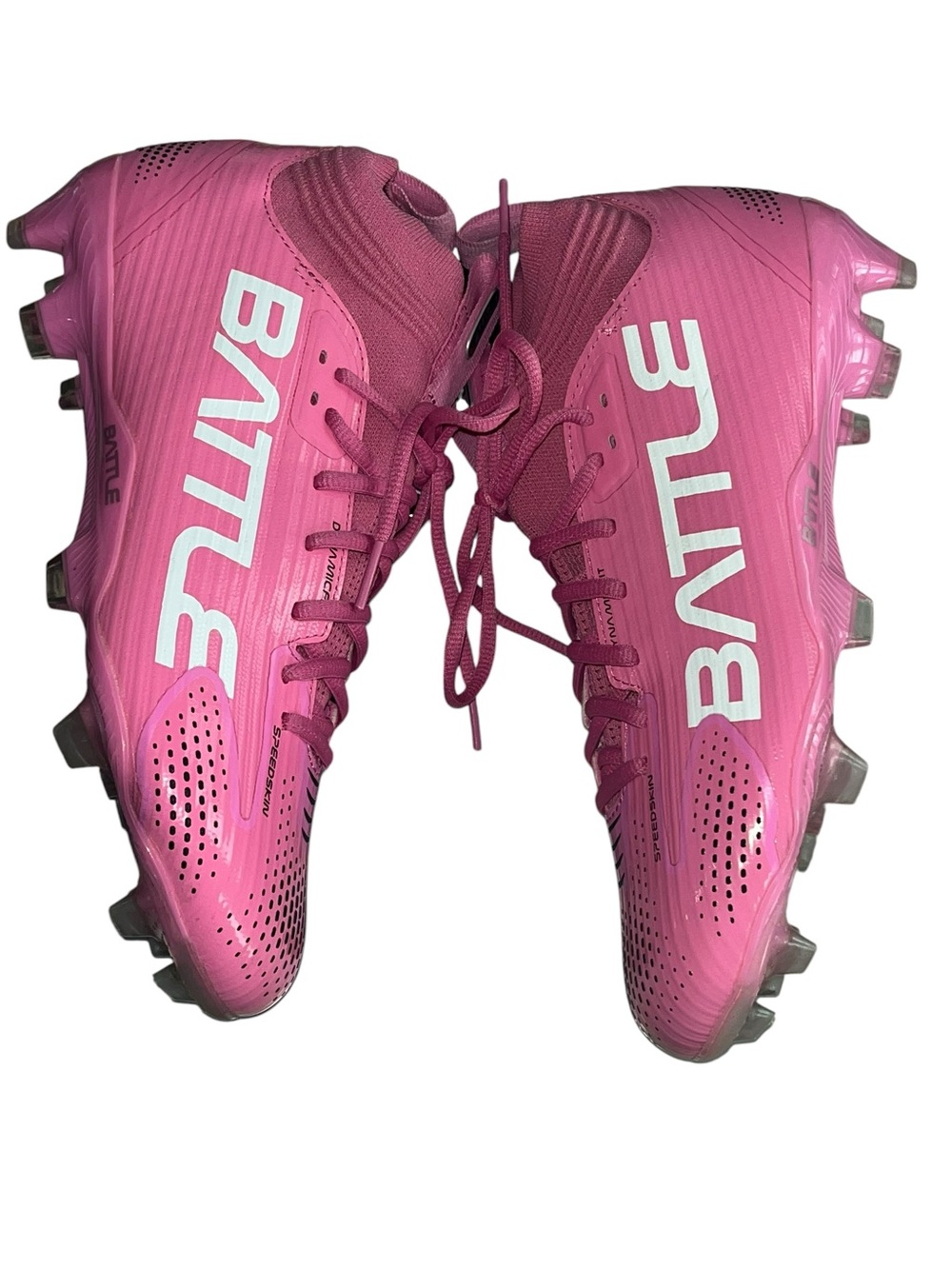 Men's or Women’s  Pink Athletic Mid-Top Cleats
